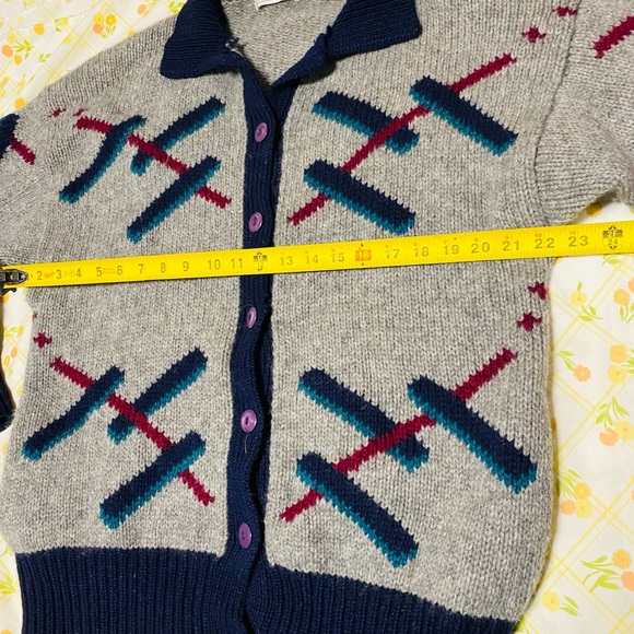 Vintage wool blend Spanner Sweater - Picture 3 of 9